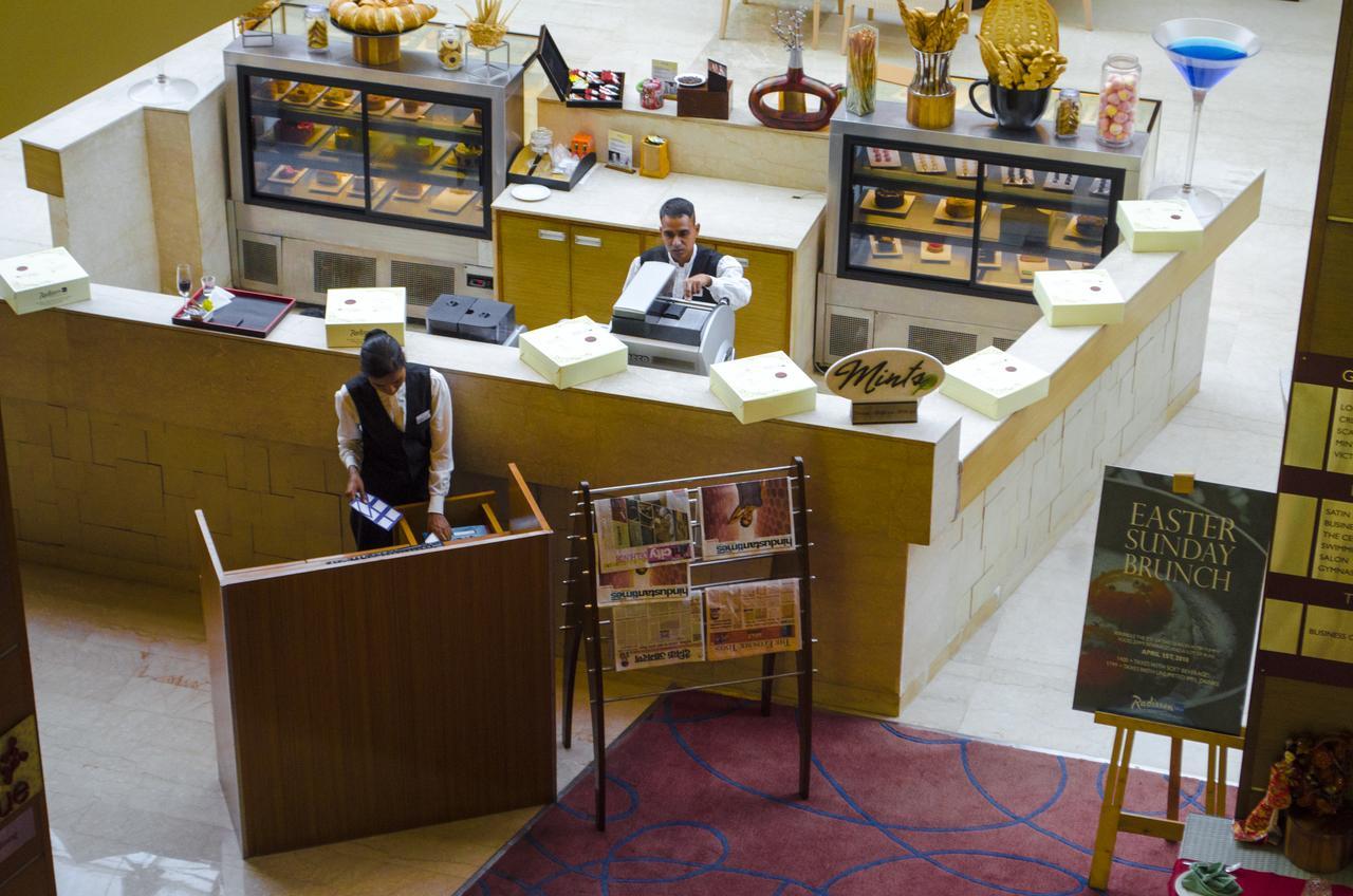 Radisson Blu Hotel, Greater Noida Exteriér fotografie Concierge desk at the Taj Mahal Palace, Mumbai, India